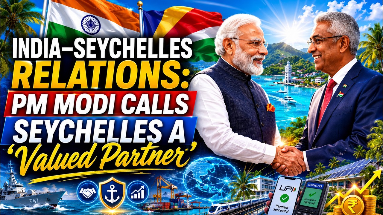India&ndash;Seychelles Relations: PM Modi Calls Seychelles a 'Valued Partner' #pmmodi #seychelles #india