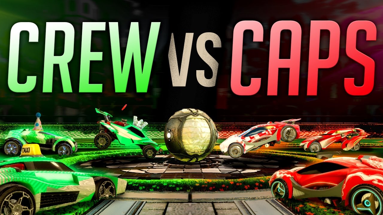 The CREW vs The Washington Capitalizers! (Rocket League!)