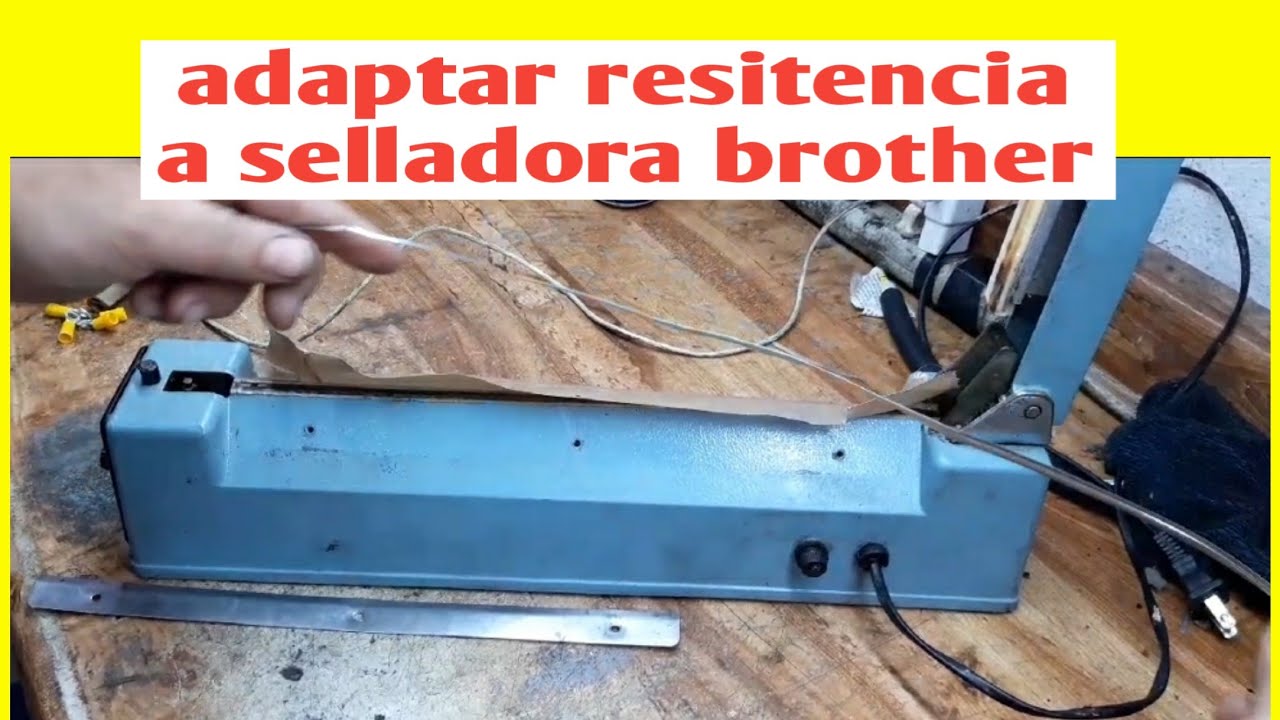 selladora brother Adaptar resistencia