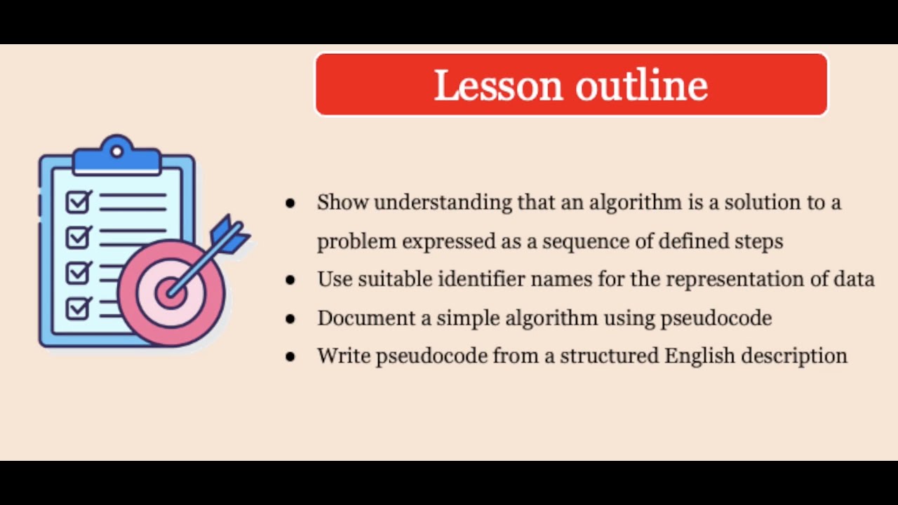 Lesson 18 - Structured English, Pseudocode and Flowcharts