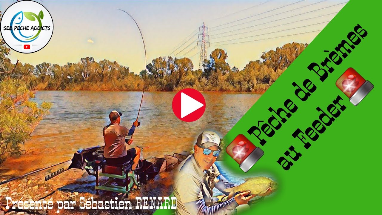 UNE PECHE DE BREMES AU FEEDER AVEC AMORCE PAIN D'EPICES