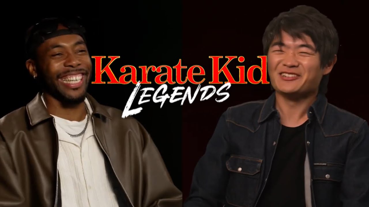 KARATE KID star Ben Wang talks Ralph Macchio, and who wins Jet Li or Jackie Chan?!| #karatekid