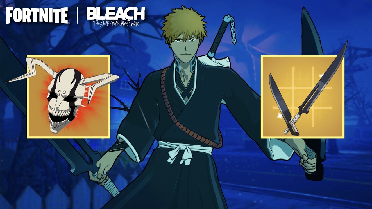 FORTNITE x BLEACH Mythics Gameplay | 4K | BLITZ