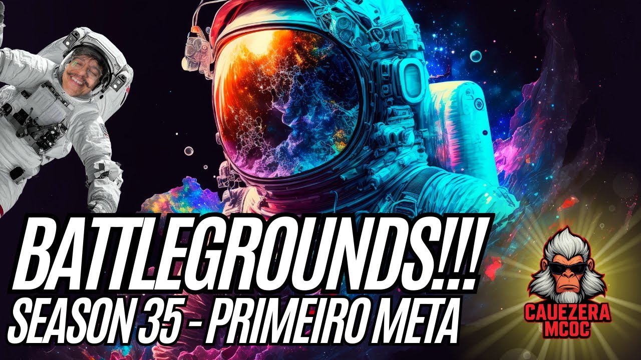 BATTLEGROUNDS!!! SEASON 35 - PRIMEIRO META 😎😎 | LIVE | Marvel Contest of Champions