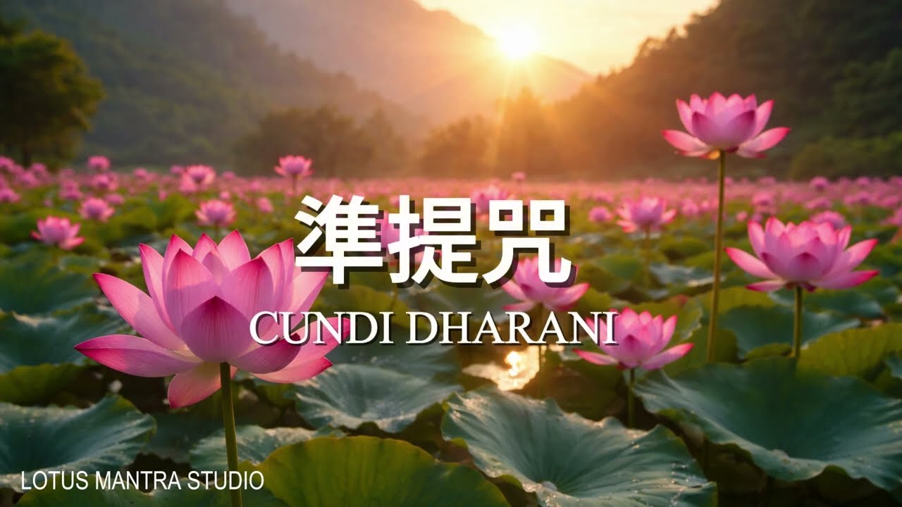 準提咒 Cundi Dharani｜Mother of All Buddhas Mantra｜滿願成就・清淨加持