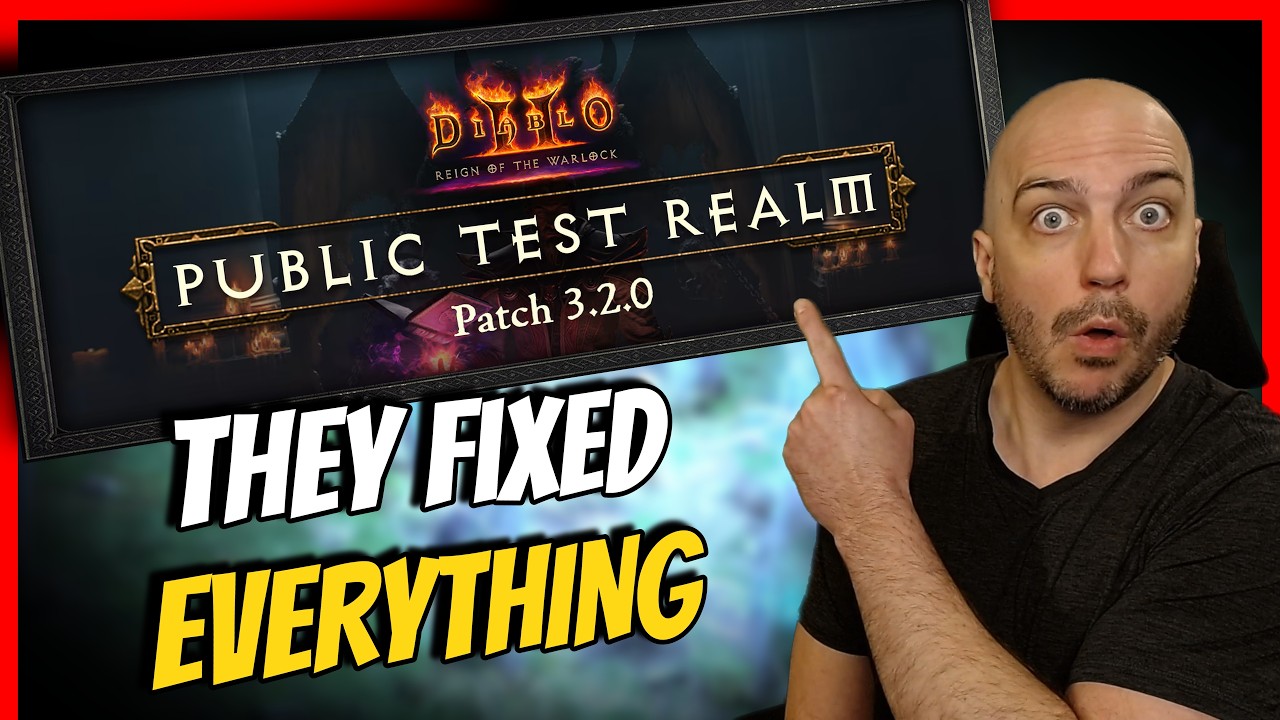 Вскоре выйдет масштабный новый патч 3.2.0 и PTR для ROTW - Diablo 2 Resurrected.
