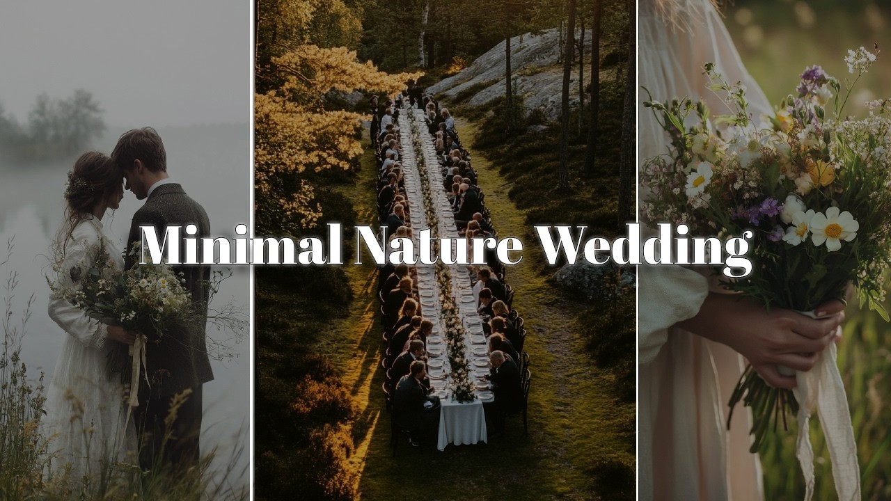 Intimate Wedding in Nature &ndash; Minimalist & Meaningful 🌿