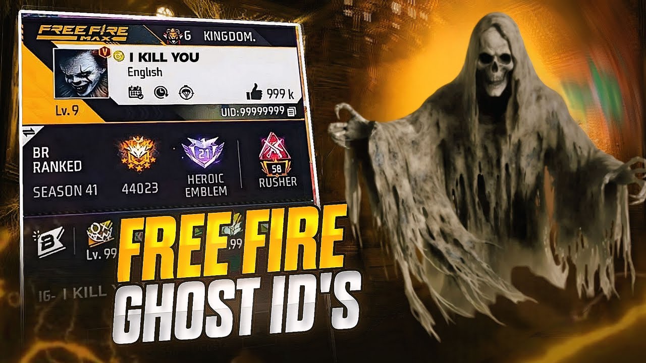 Don&rsquo;t Search This Id 😨 - Searching Horror and Haunted ids in Free Fire - Garena Free fire