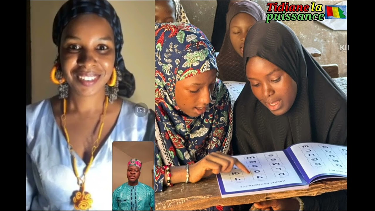 ✅️ Invitée : Aysha Sow présidente de la jeunesse  Adlam ( Écriture en Poular) .