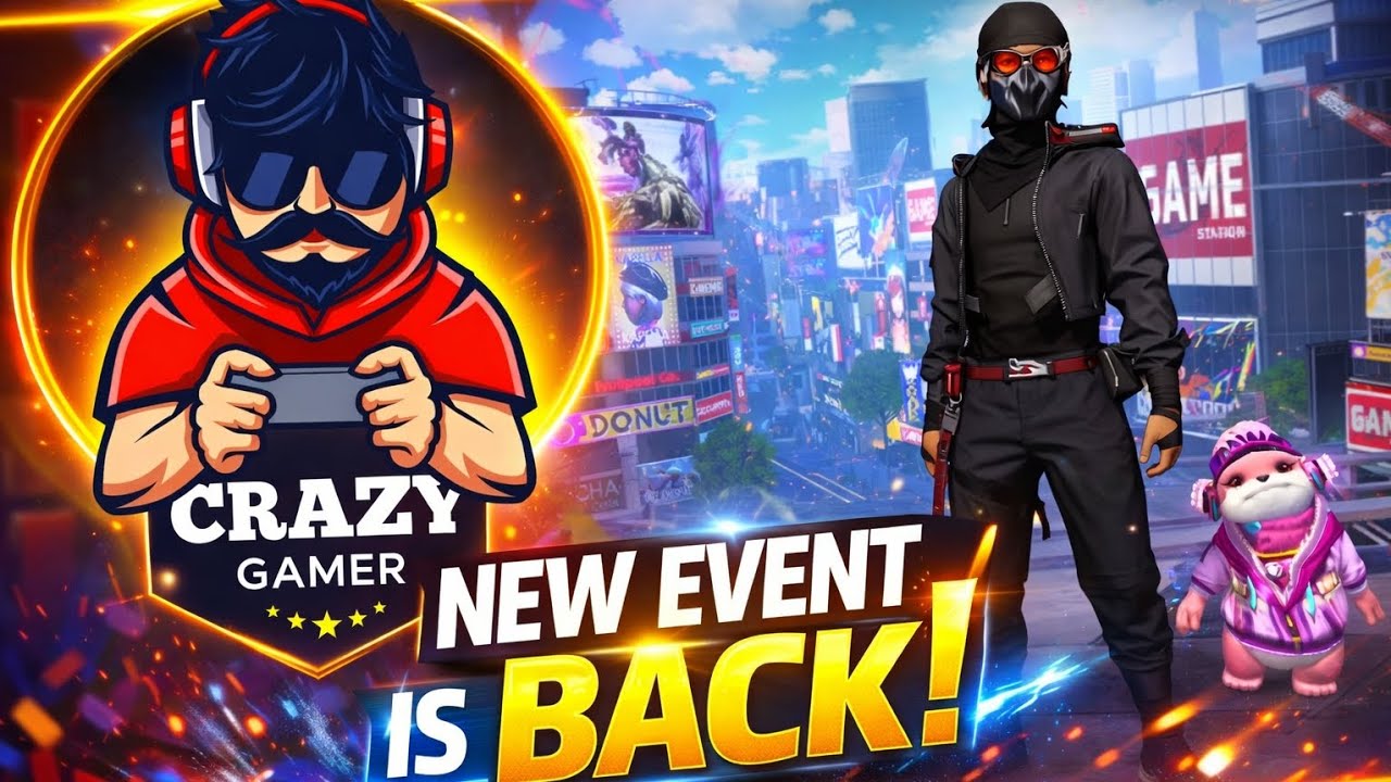 New event is back 🔙...| Free fire 🔥| New event 🆕 #freefire #newevent #headshort #viralvideo