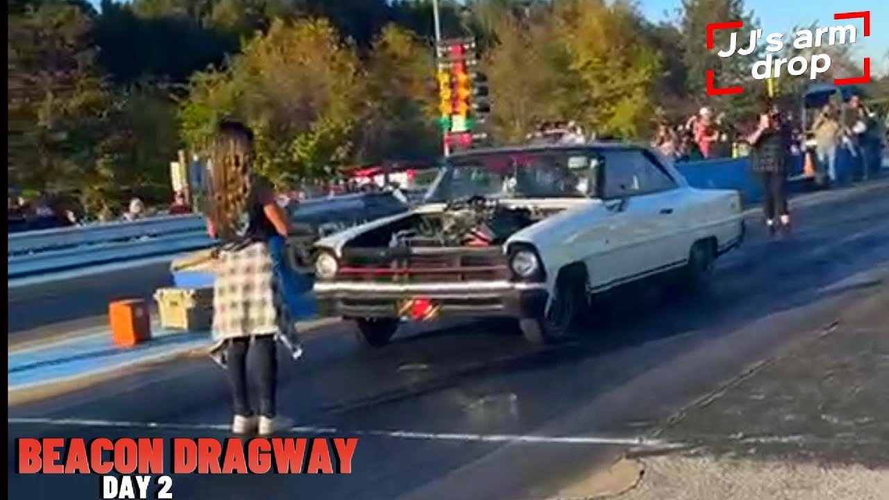 JJ's arm drop | Day 2 at Beacon Dragway - KENTUCKY