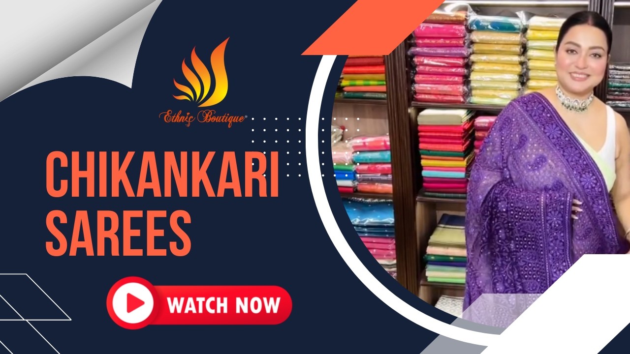 Chikankari Sarees✨💖II WhatsApp Booking No - 7278793791