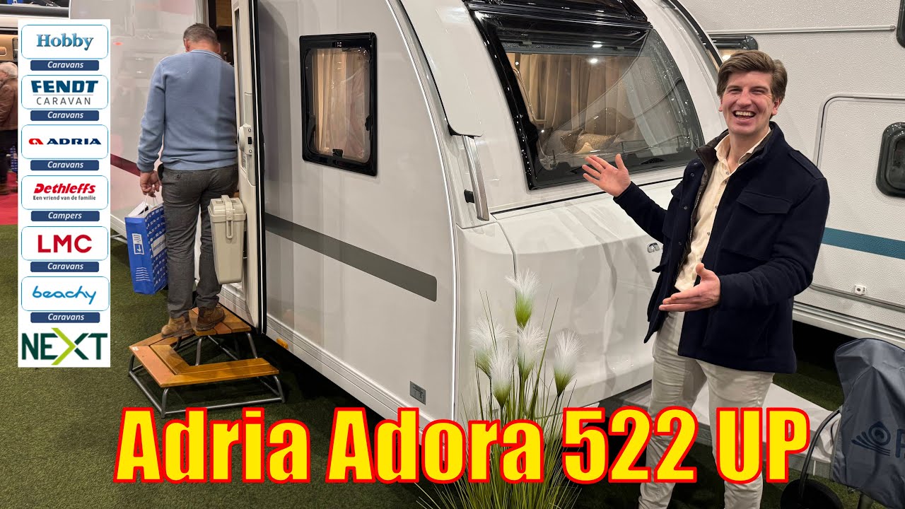 Adria Adora 522 UP Limited Edition  Vol Automaat Mover + Thule Luifel