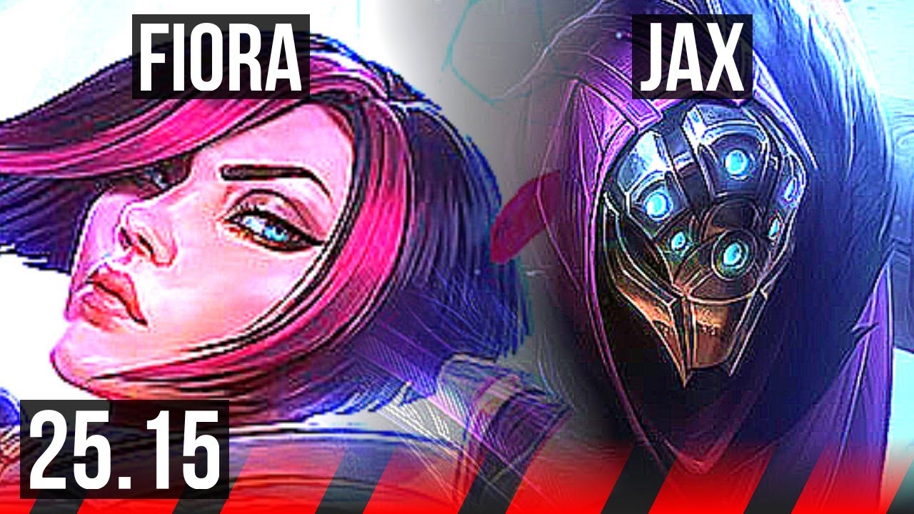 FIORA vs JAX (TOP) | KR Master | 25.15