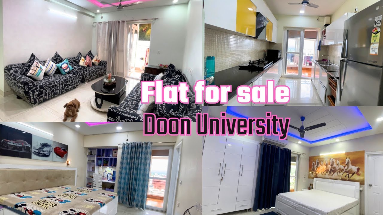 3 BHK fully Furnished Flat for Sale in Dehradun🏡❤️ (Gated Society with Club house)
