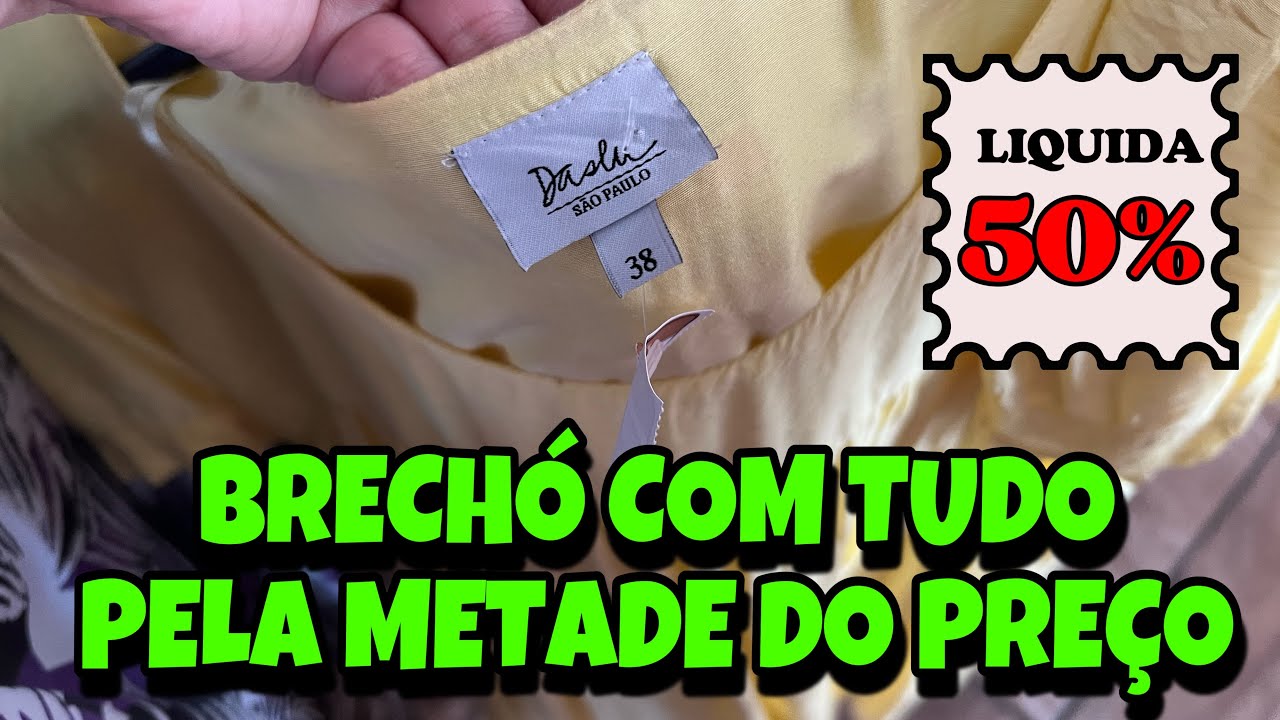 GARIMPANDO NO BRECHÓ | Estava tudo pela metade do preço