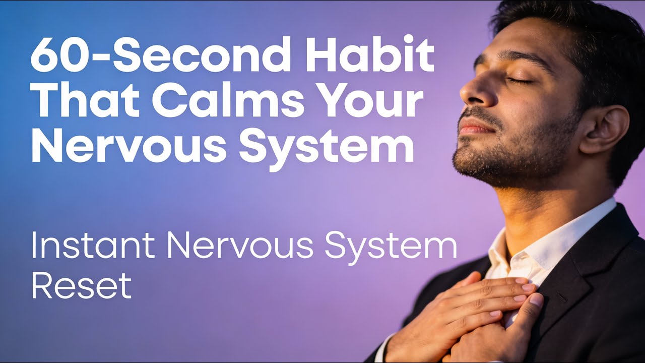 The 60-Second Habit That Calms Your Nervous System