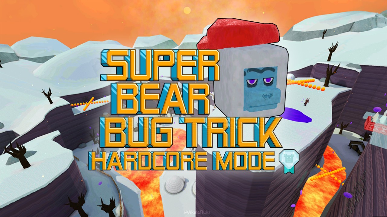 BUG TRICK Hardcore Mode Super Bear Adventure #superbearadventure