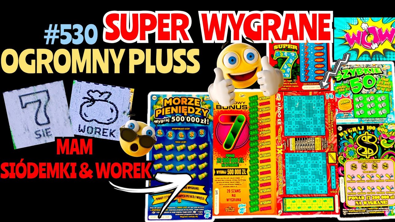 Zdrapki Lotto🎲#530 ❗SZOK❗SUPER WYGRANE W ZDRAPKACH❗MEGA ODCINEK 😊KASA NA PLUS🤑 DUŻO TRAFIEŃ👌#wygrana