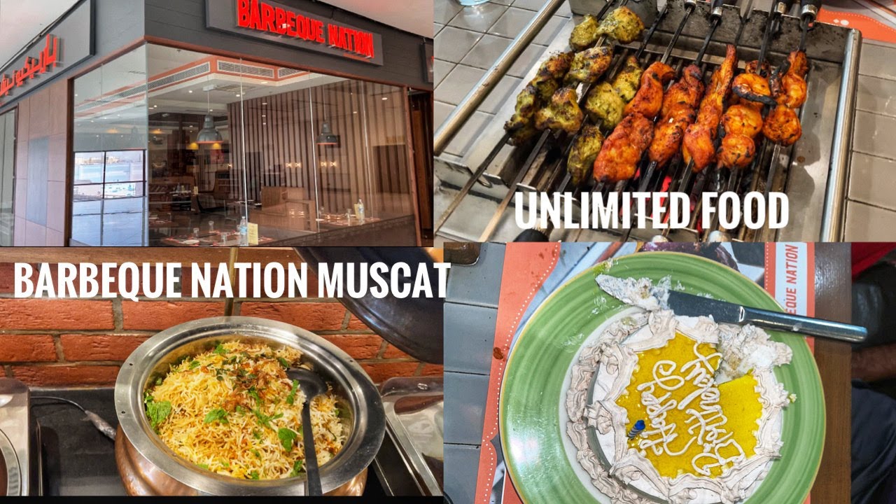 Barbeque Nation Muscat || Avenues Mall , Muscat || Unlimited food and Buffet || BARBEQUE NATION
