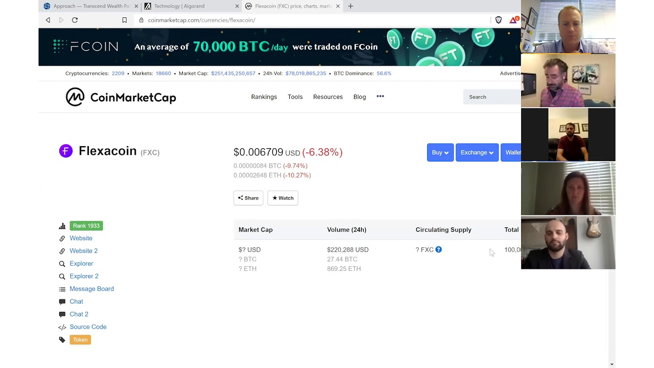 Flexacoin The Alt Coin Rising