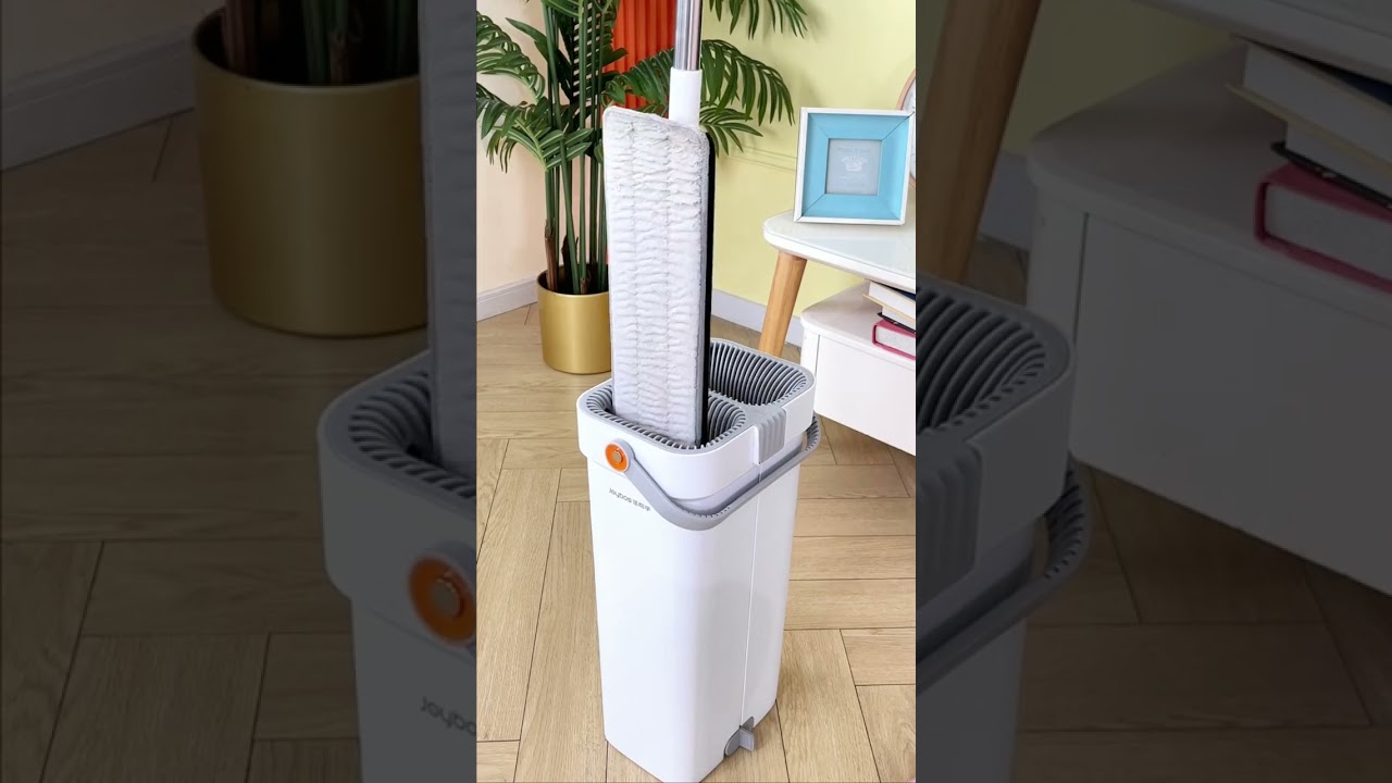 Joybos&reg; Home Cleaning Flat Floor Mop and Bucket with Wringer Set