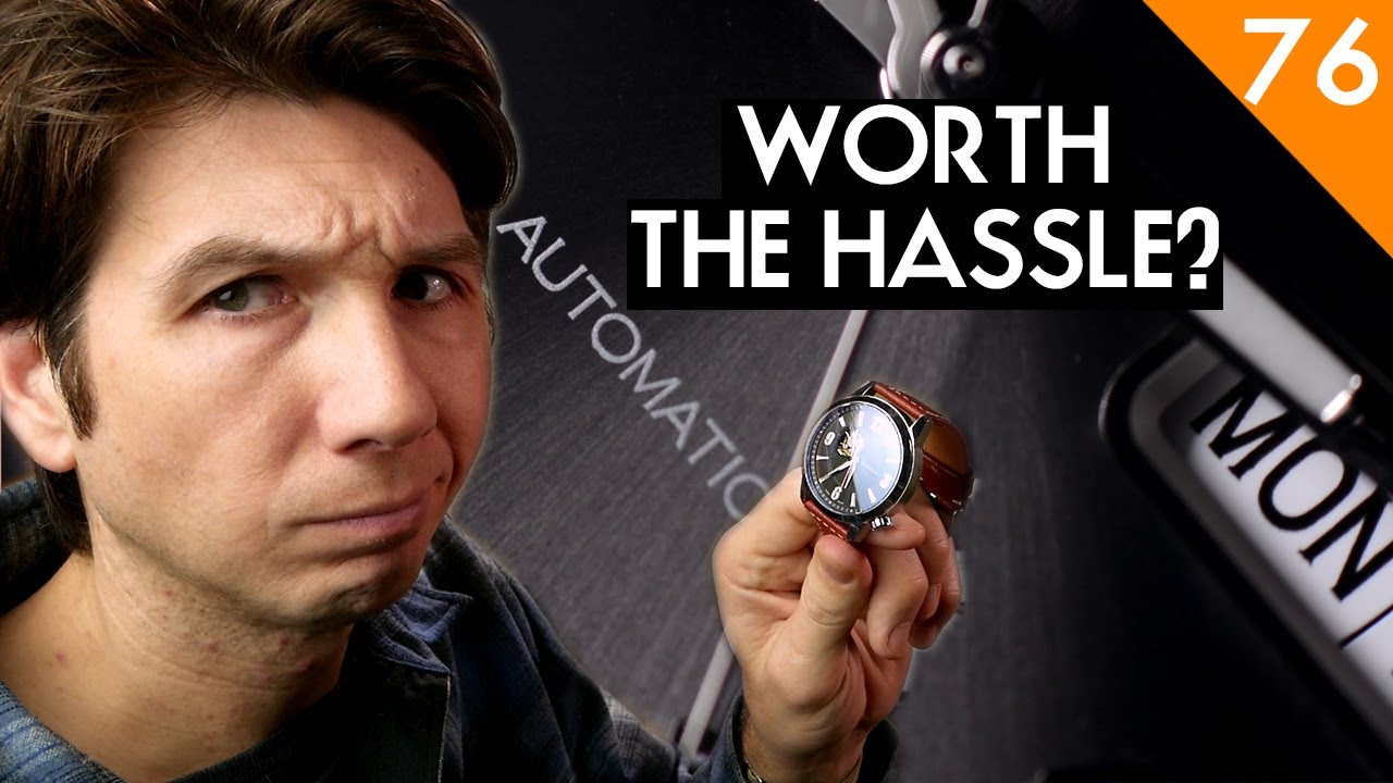 3 Reasons why you should buy an automatic mechanical watch.