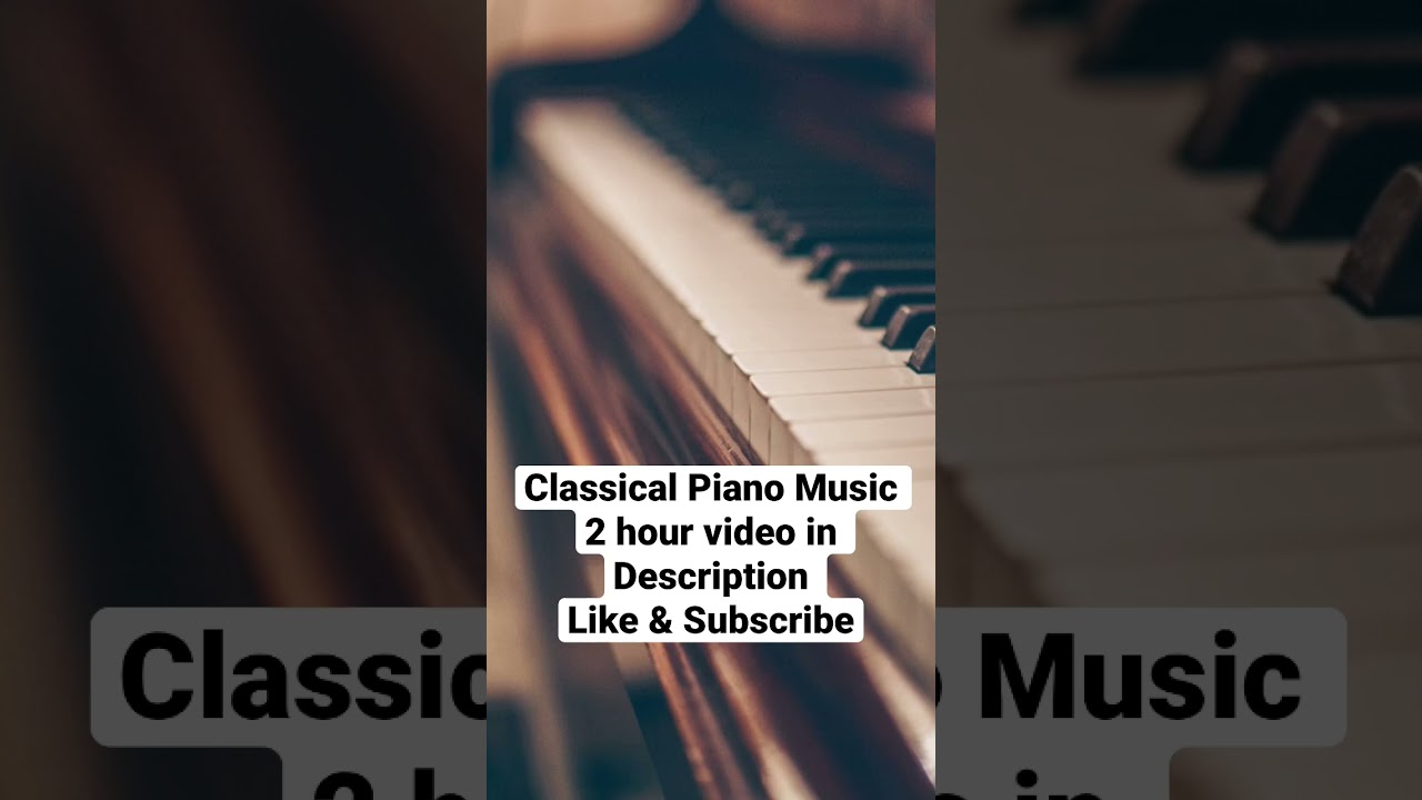 Soothing Classical Piano #relax #focus #concentrate #sleep #meditate #classicalmusic #study #work
