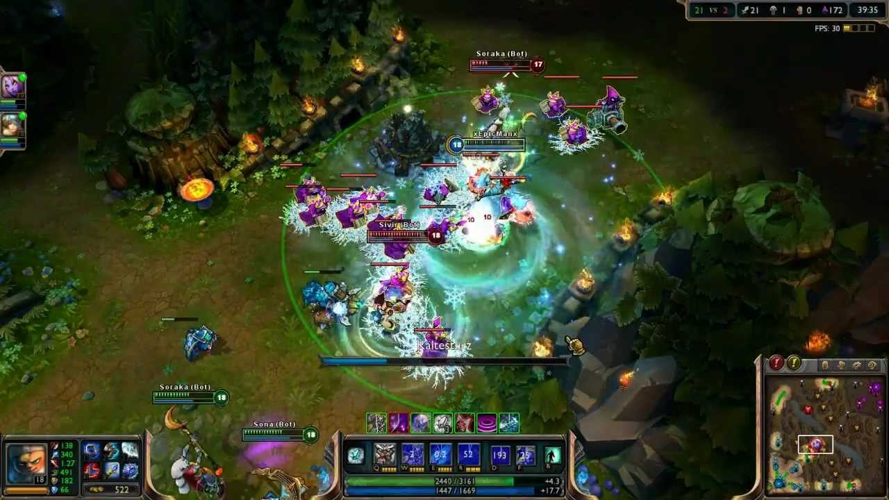 Press R Montage - NUNU  l LeagueOfLegends l 2012 HD