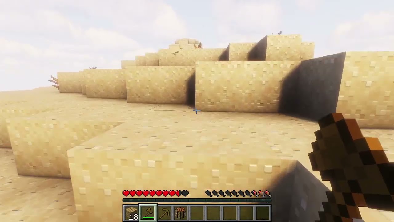 Minecrafta  shader mod denedim