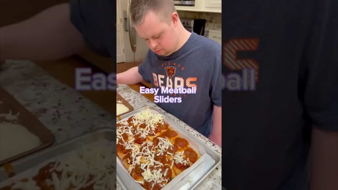 Easy Meatball Sliders @BaconUpBaconGrease #cooking #food #recipe #cookingfood