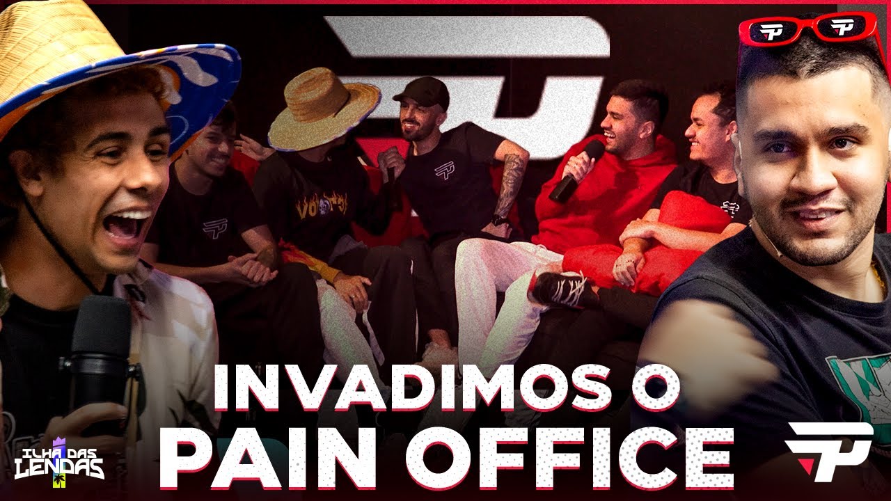 ILHA INVADE o OFFICE da PAIN GAMING!