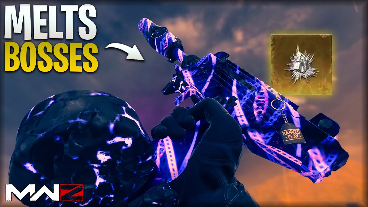 MW3 Zombies - This BROKEN Gun MELTS Everything! ( INSANE SMG BUILD )