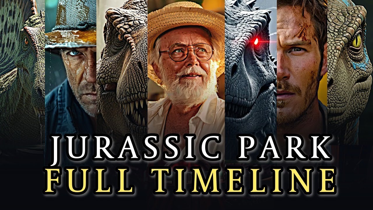 The ENTIRE Jurassic Park Timeline...