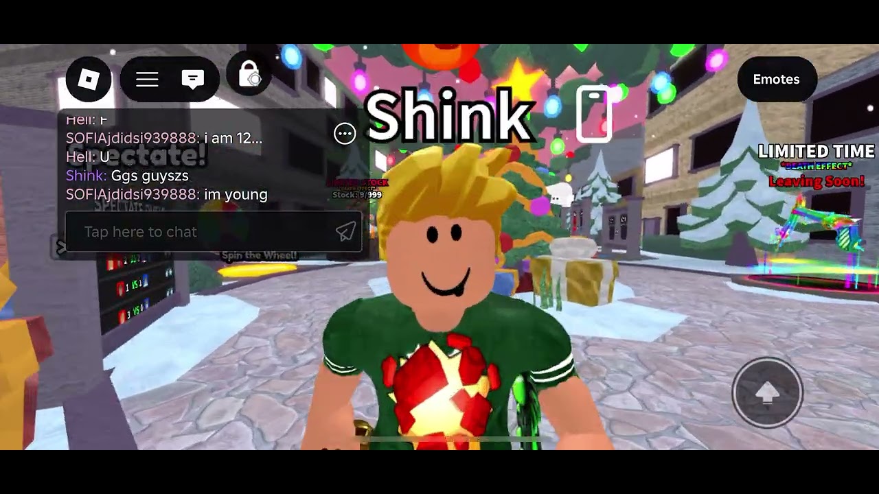 We are playing mm2