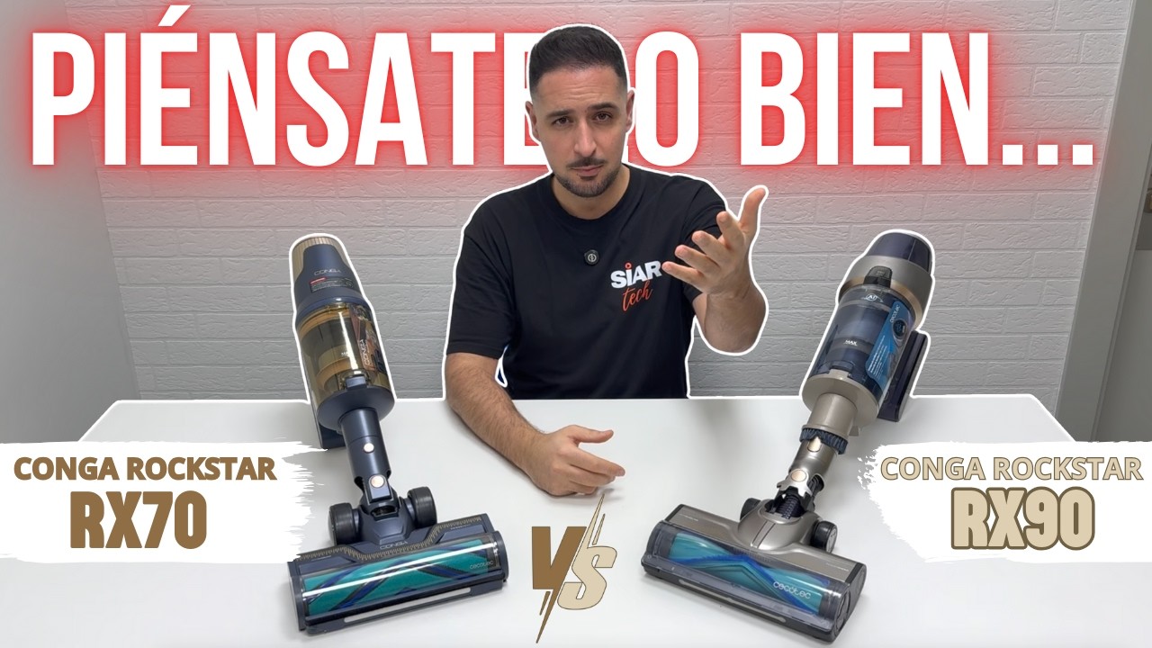 🌪️ CONGA ROCKSTAR RX70 vs RX90: &iquest;Cu&aacute;l es m&aacute;s recomendable? | Comparativa y opiniones