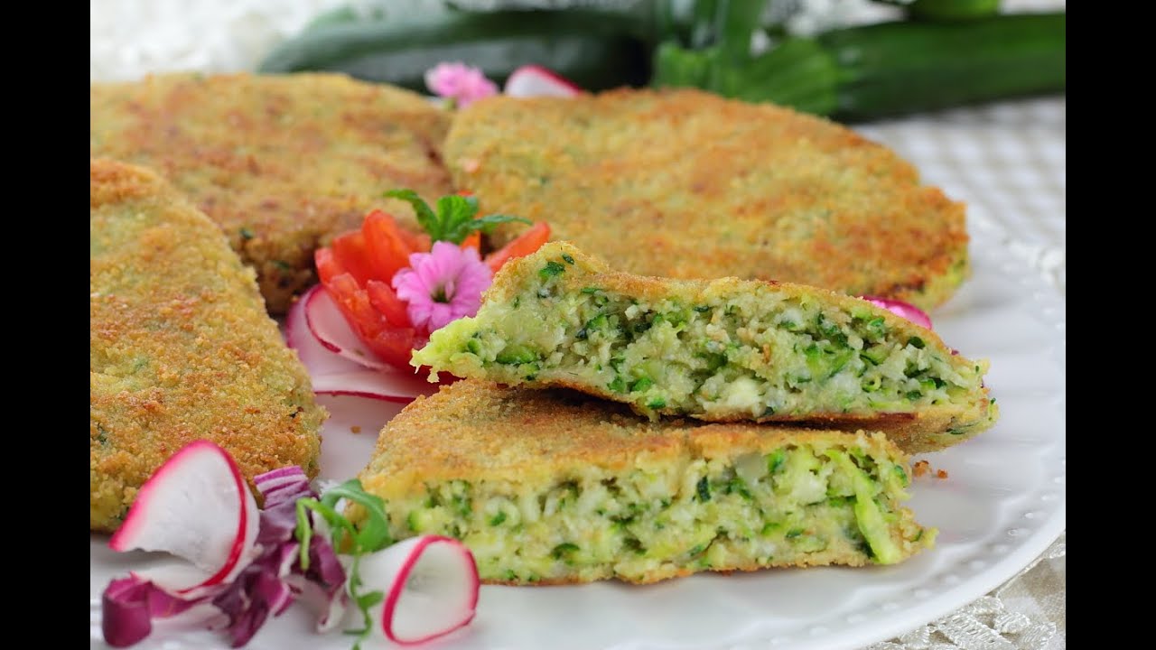 COTOLETTE DI ZUCCHINE - Croccanti fuori, morbide e filanti all'interno!!