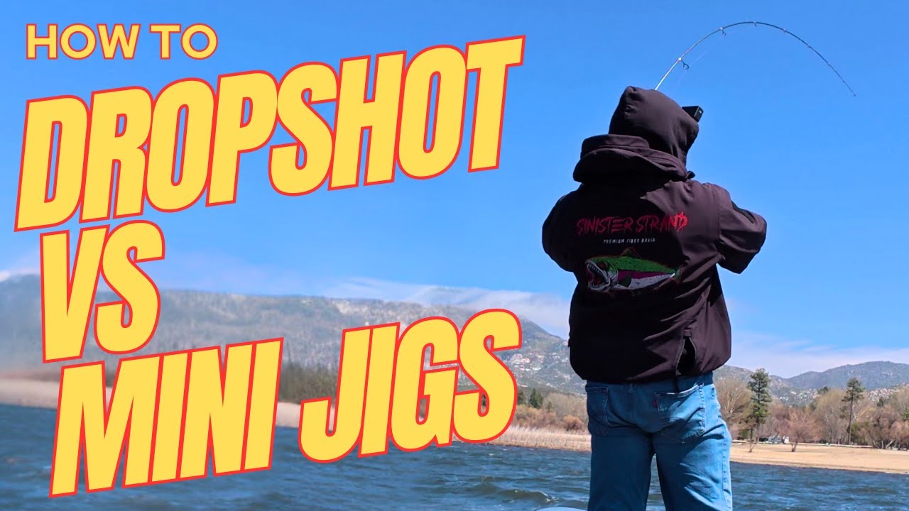 DROPSHOT VS MINI JIGS - Which Is Best For Stocked Trout?