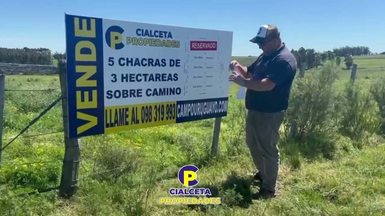 Cialceta Propiedades | Chacras de 3 hectáreas | oportunidad !!!