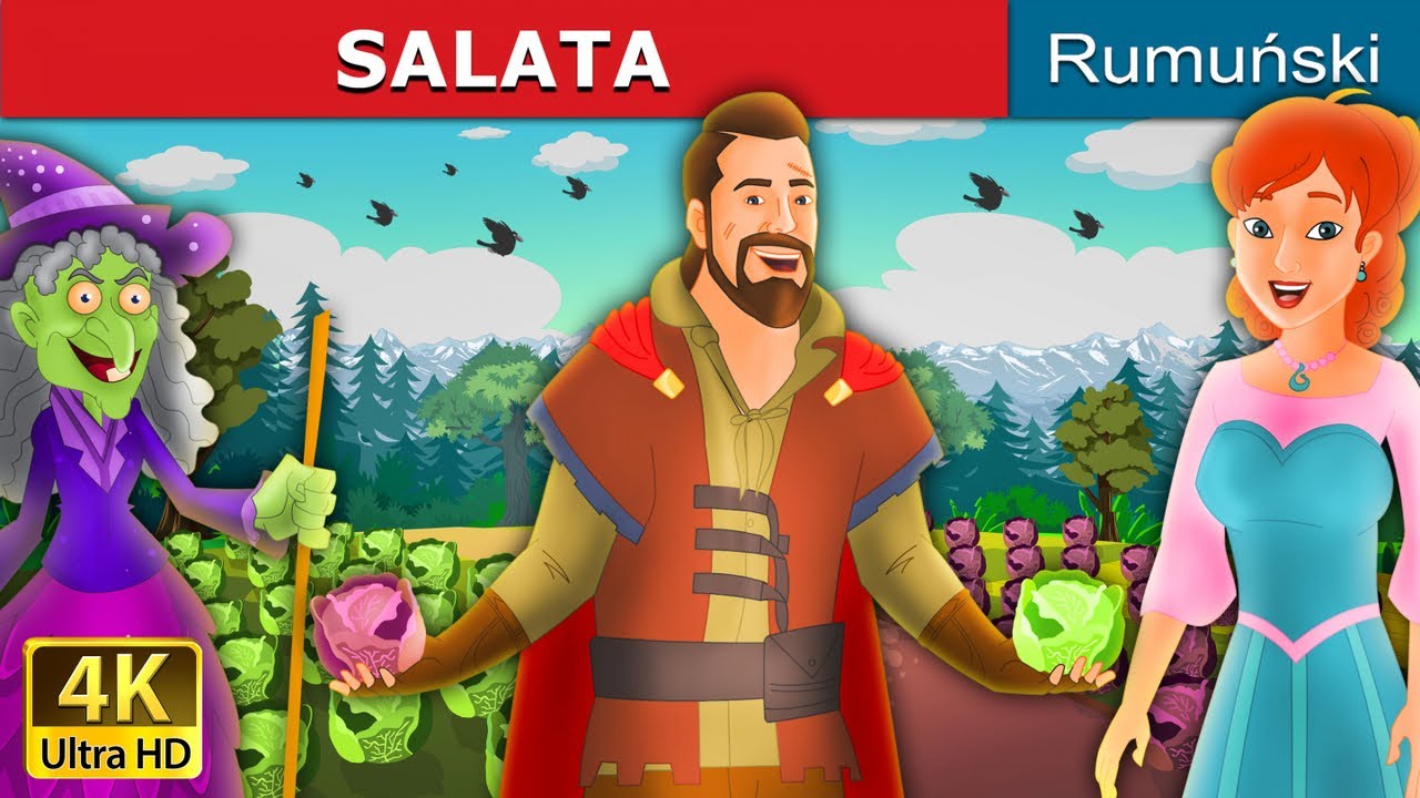 SALATA | The Salad in Romana| Basme in limba romana | @RomanianFairyTales