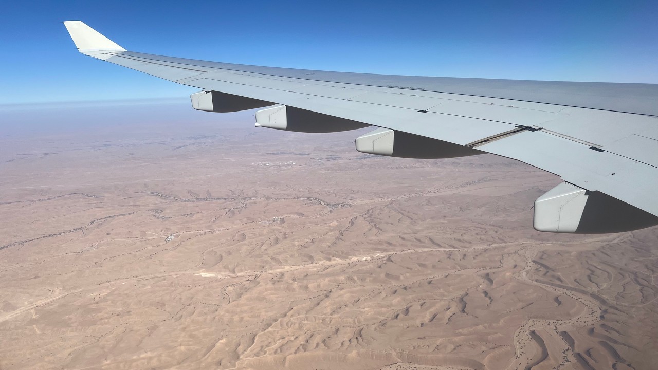 Saudia A330 Landing in Riyadh