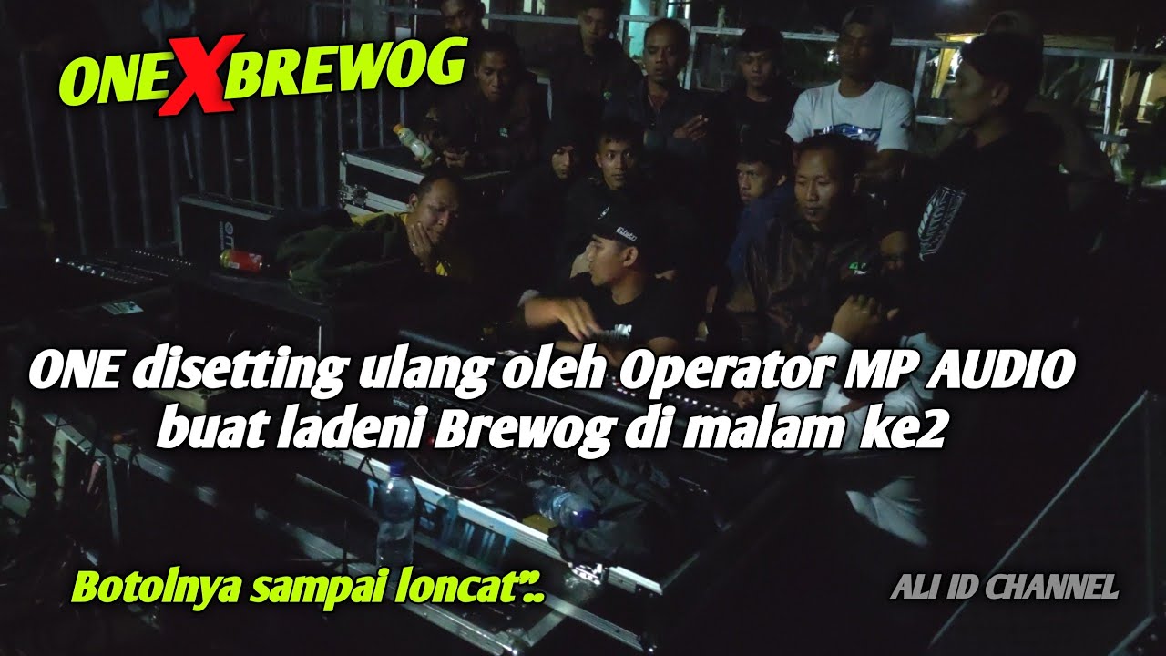 tengah malam bikin gempar, One disetting ulang operator MP Audio Memed sampai gak bisa tidur