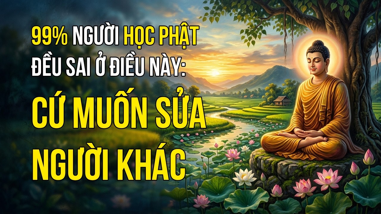 99% Người Học Phật Đều Sai Ở Điều Này: Cứ Muốn Sửa Người Khác