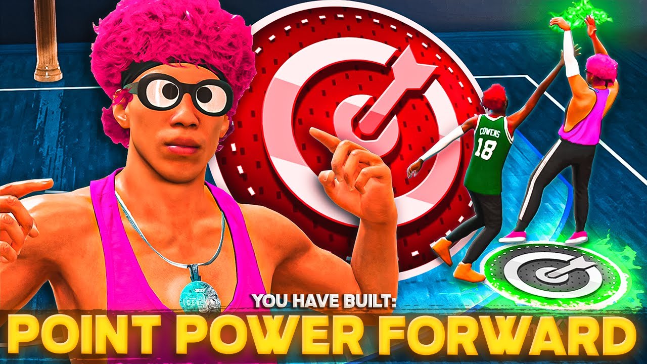 My POINT POWER FORWARD with CONTACTS and SHARP takeover SHUTS DOWN the 1v1 stage