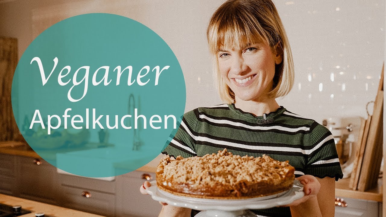 Herbstlicher Veganer Apfelkuchen - Gesund & Lecker!!