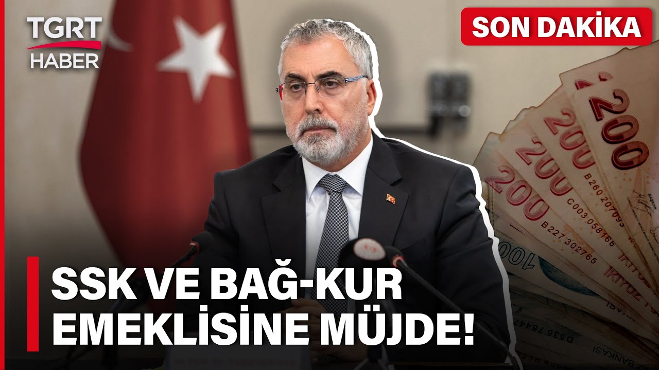 Işıkhan'dan SSK ve BAĞ-KUR Emeklisine Müjde! Maaş Artışını Yüzde 49,25'e Yükseltildi - TGRT Haber