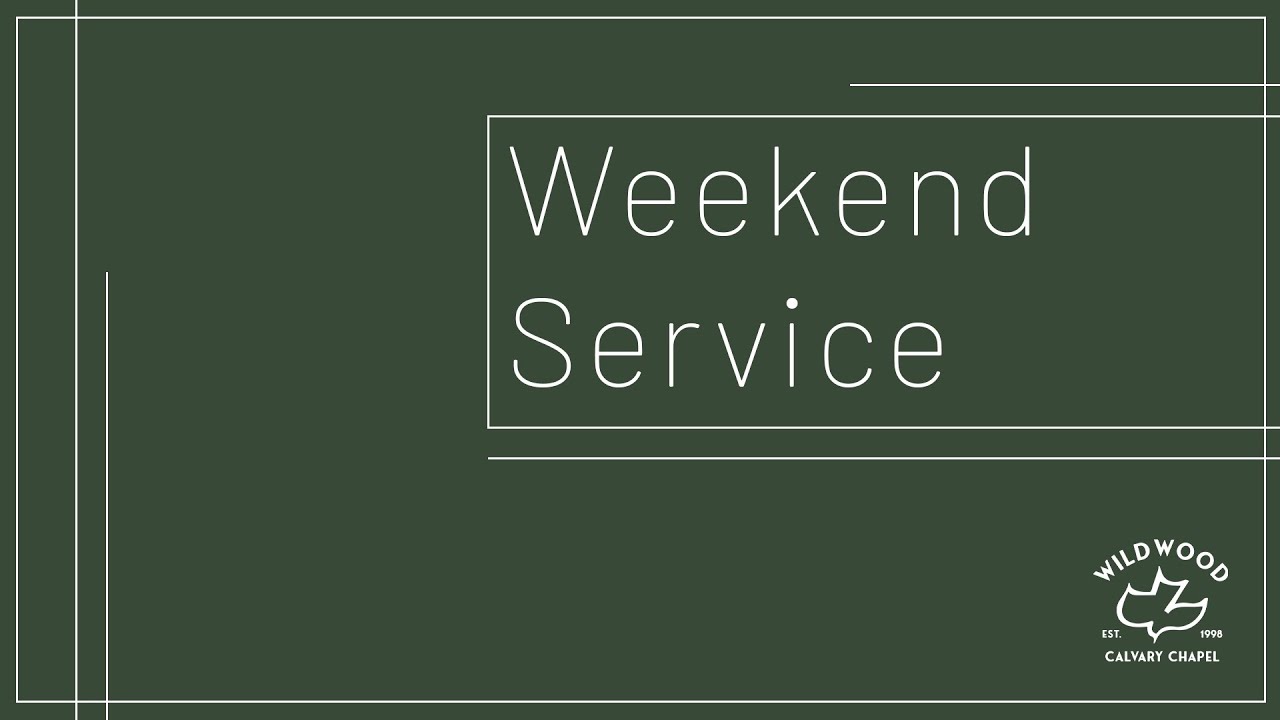 Weekend Service | 5:00pm | January 24th, 2026