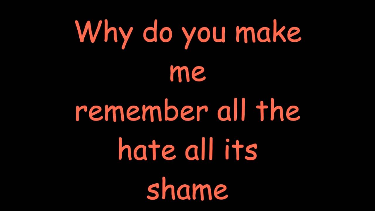 Korn - No Place To Hide - Lyrics