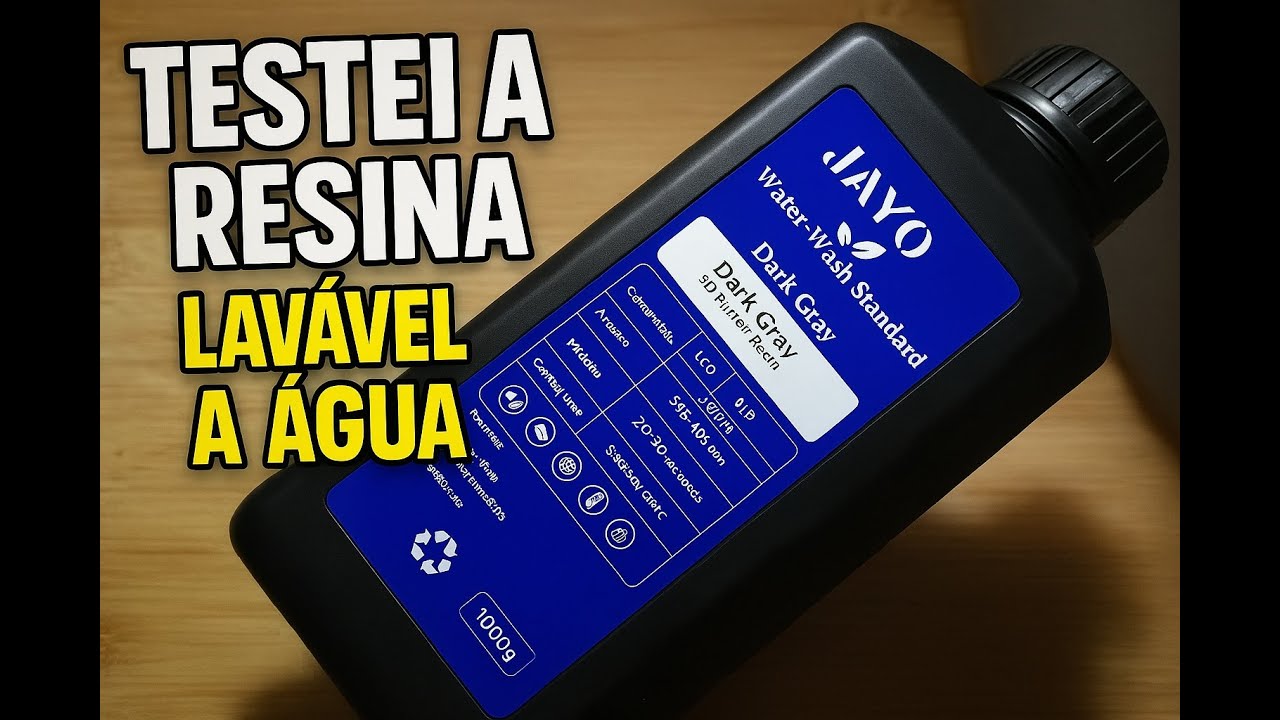 Testando a Resina Lavável em Água da Jayo – Vale a Pena?