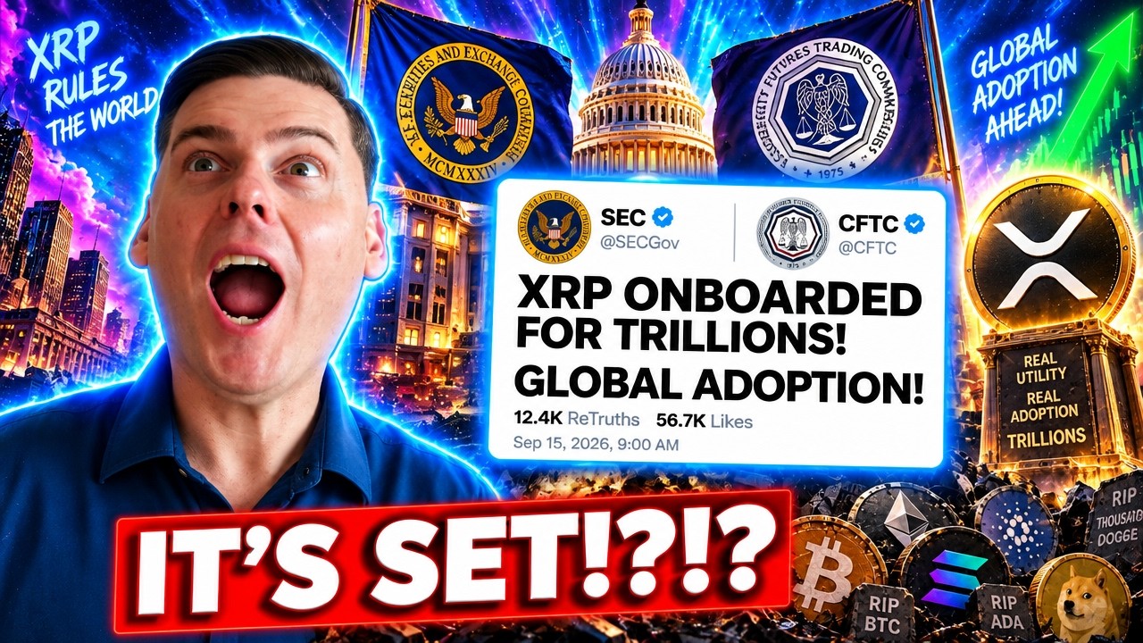 БОЖЕ МОЙ, SEC И CFTC ТОЛЬКО ЧТО ПОДКЛЮЧИЛИ XRP НА ТРИЛЛИОНЫ!??!?!!! (ГЛОБАЛЬНОЕ ПРИНЯТИЕ?!)
